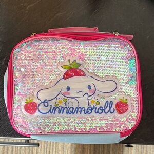 Hello Kitty “Cinnamoroll” Kids sequined Lunch Bag